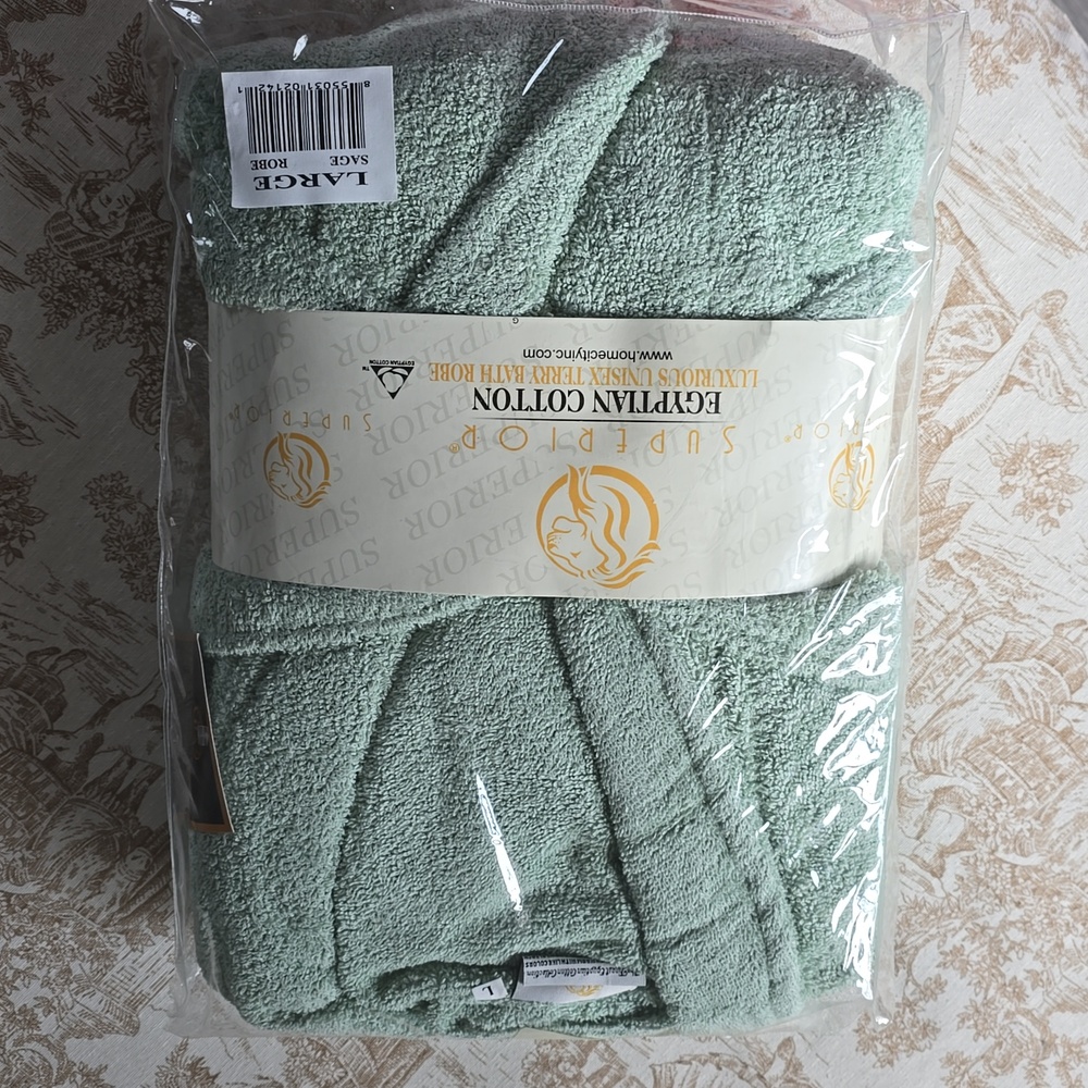 SUPERIOR TERRY BATH ROBE